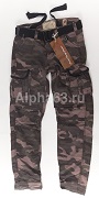  Premium SLIMMY Trousers Black Camo