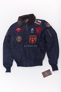  Flight Jacket B-15 With Pathes/Navy