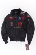  Flight Jacket B-15 With Pathes/Black