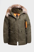 - N-3B Husky-II Capers/Orange