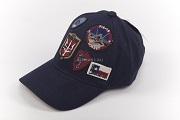  Top Gun Cap With Patches navy