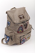  Top Gun With Patches khaki