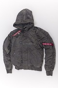  N2-B Battlewash(worn) Parka/ New Silver. NEW 2018