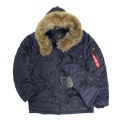  N-3B Parka Rep Blue Nat. fur