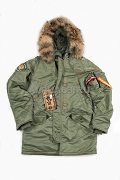  Parka N-3B-55 Vintage Green