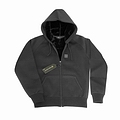    "Peak Hooded Sponge Jacket" Black