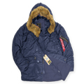   "Down N-3B Parka" Slim Fit Replica Blue