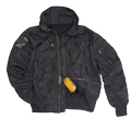  Air Race Hooded Jacket Black