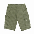  "Decade Short" Olive Poplin