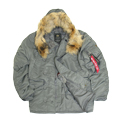  N-3B Parka Gun Metal Nat.Fur